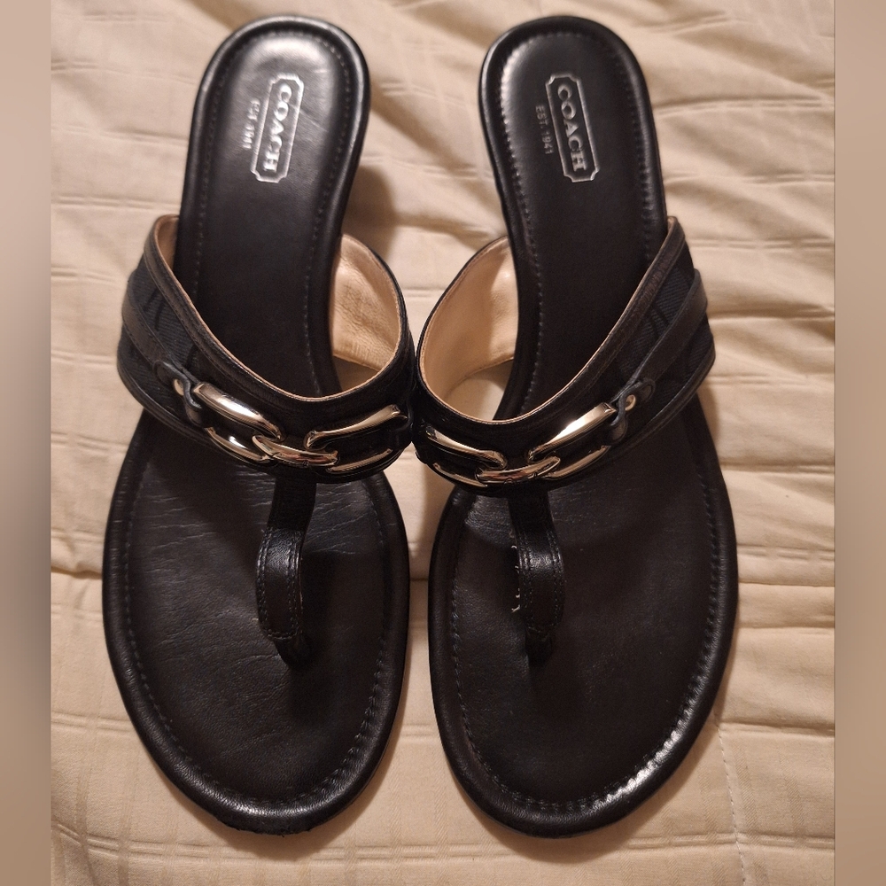 Coach Sandals Size 9B